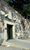 Macau, China: gate of Monte Fortress, Historic Centre of Macau, UNESCO World Heritage Site - photo by M.Torres