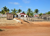 Morondava - Menabe, Toliara province, Madagascar: improvised church - photo by M.Torres