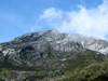 Malaysia - Sabah  (Borneo) Mt Kinabalu - passing cloud - Kinabalu Park - Unesco world heritage (photo by Ben Jackson)