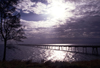 Ilha de Moambique / Mozambique island: the 4 kilometers long wooden causeway / a ponte de madeira - photo by F.Rigaud