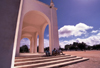 Nampula, Mozambique: boys at the cathedral porch / rapazes na catedral - photo by F.Rigaud