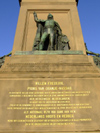 The Hague: Statue of Willem Frederik (photo by M.Bergsma)