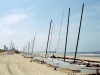 Netherlands - Scheveningen (Zuid Holland): catamarans on the beach (photo by M.Bergsma)