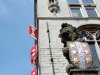 Netherlands - Gouda (Zuid-Holland): Stadhuis - city hall - lion (photo by M.Bergsma)