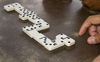 Anton, Cocle province, Panama: domino tiles on the table - photo by H.Olarte