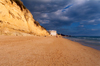 Albufeira - Algarve, Portugal: rain approaches - nuvens de chuva - photo by M.Durruti