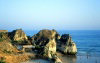 Portugal - Algarve - Algarve - Alvor: Praia dos Tres Irmaos - from pool terrace (photo by D.S.Jackson)