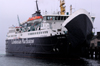 Scotland - Inner Hebrides - Isle of Mull - Tobermory: The ferry, Isle of Mull, preparing to dock at Mull - photo by C.McEachern