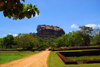 Sigiriya, Central Province, Sri Lanka / Sigiria: palace fortress of king Kasyapa - Unesco world heritage site - photo by M.Torres