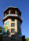 Dushanbe, Tajikistan: cable-car station - photo by M.Torres