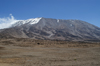 64 Tanzania - Kilimanjaro NP: Marangu Route - day 4 - Mount Kilimanjaro, view over the route - photo by A.Ferrari