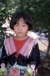 Chiang Mai: girl wearing a tradition costume  (photo by J.Kaman)