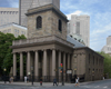 Boston, Massachusetts, USA: the Kings Chapel is the first Anglican Church in New England founded in 1686 - Christian Unitarian church - Georgian Style - architect Peter Harrison - photo by C.Lovell