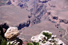 Grand Canyon National Park, Arizona, USA: South Rim - looking down to the abyss - photo by M.Torres